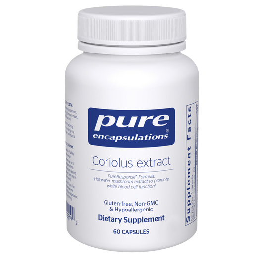 Pure Encapsulations Coriolus extract 60 Capsules
