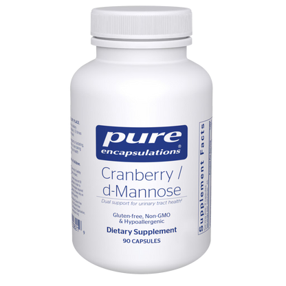Pure Encapsulations Cranberry/D-Mannose 90 Capsules