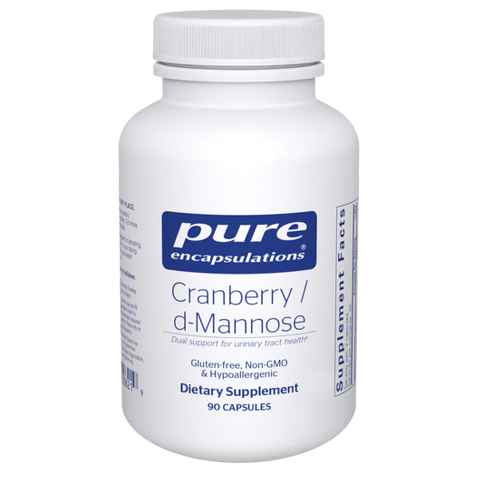 Pure Encapsulations Cranberry/D-Mannose 90 Capsules