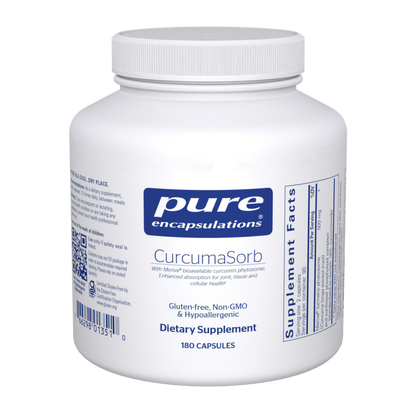 Pure Encapsulations CurcumaSorb 180 Capsules