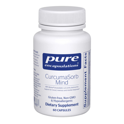 Pure Encapsulations CurcumaSorb Mind 60 Capsules