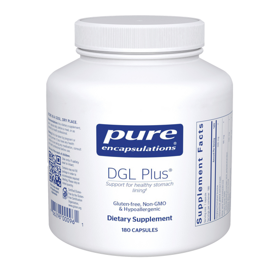 Pure Encapsulations DGL Plus 180 Capsules