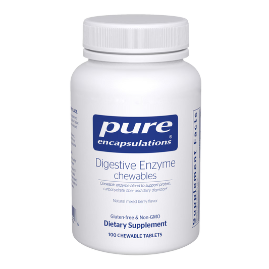 Pure Encapsulations Digestive Enzyme chewables 100 Chewable Tablets