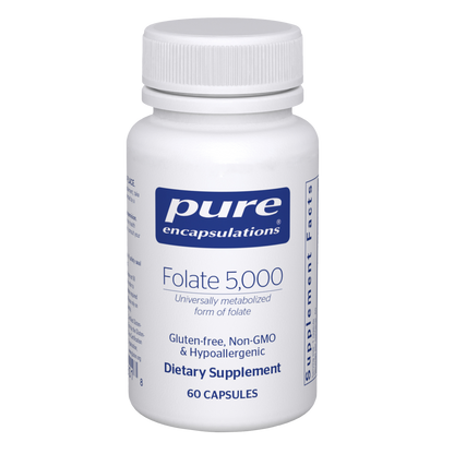 Pure Encapsulations Folate 5,000mcg 60 Capsules