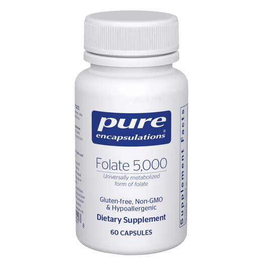 Pure Encapsulations Folate 5,000mcg 60 Capsules