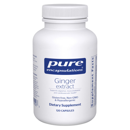 Pure Encapsulations Ginger Extract 120 Capsules