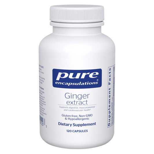 Pure Encapsulations Ginger Extract 120 Capsules