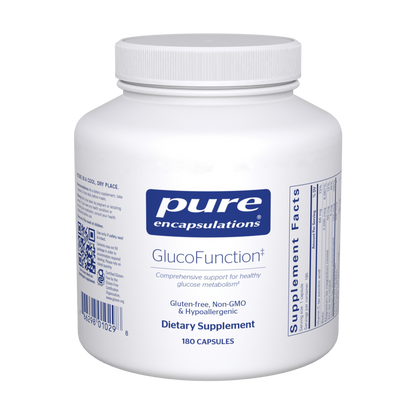 Pure Encapsulations GlucoFunction 180 Capsules