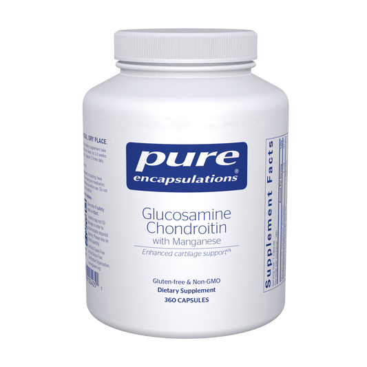 Pure Encapsulations Glucosamine Chondroitin with Manganese 360 Capsules