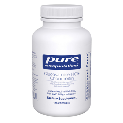 Pure Encapsulations Glucosamine HCl Chondroitin 120 Capsules