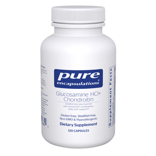 Pure Encapsulations Glucosamine HCl Chondroitin 120 Capsules