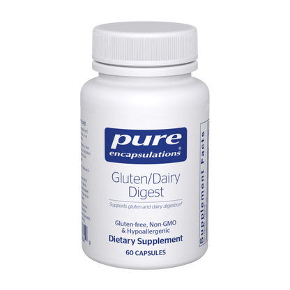 Pure Encapsulations Gluten/Dairy Digest 60 Capsules