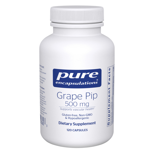 Pure Encapsulations Grape Pip 500mg 120 Capsules