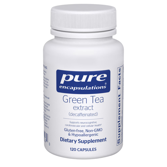 Pure Encapsulations Green Tea Extract (decaffeinated) 120 Capsules