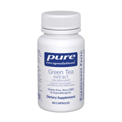 Pure Encapsulations Green Tea Extract (decaffeinated) 60 Capsules