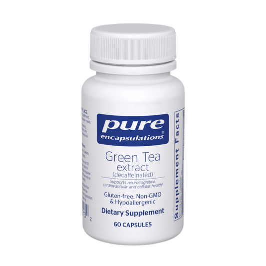 Pure Encapsulations Green Tea Extract (decaffeinated) 60 Capsules