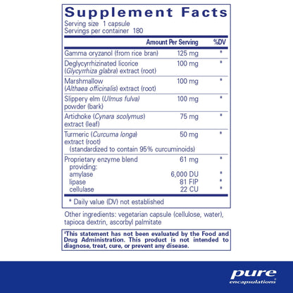 Pure Encapsulations Heartburn Essentials 180 Capsules