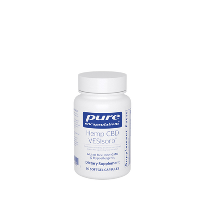 Pure Encapsulations Hemp CBD VESIsorb 30 Capsules