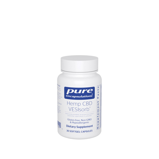 Pure Encapsulations Hemp CBD VESIsorb 30 Capsules