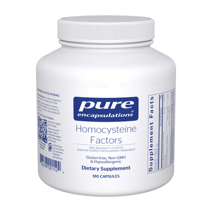 Pure Encapsulations Homocysteine Factors 180 Capsules