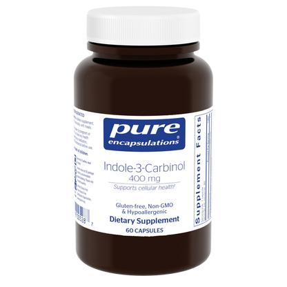 Pure Encapsulations Indole-3-Carbinol 400mg 60 Capsules