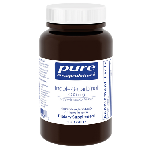 Pure Encapsulations Indole-3-Carbinol 400mg 60 Capsules