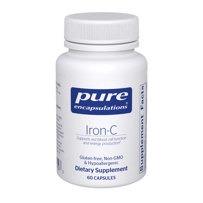 Pure Encapsulations Iron-C 60 Capsules