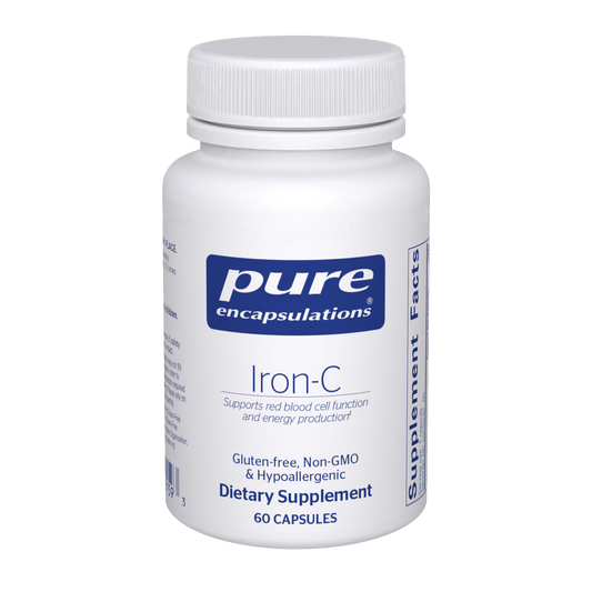 Pure Encapsulations Iron-C 60 Capsules