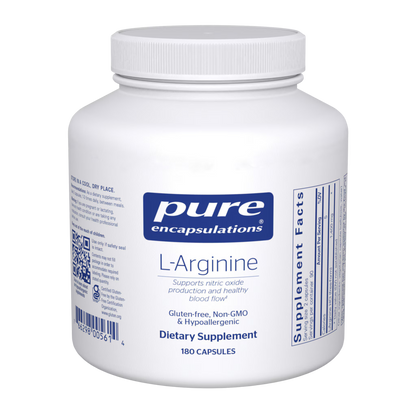 Pure Encapsulations L-Arginine 180 Capsules