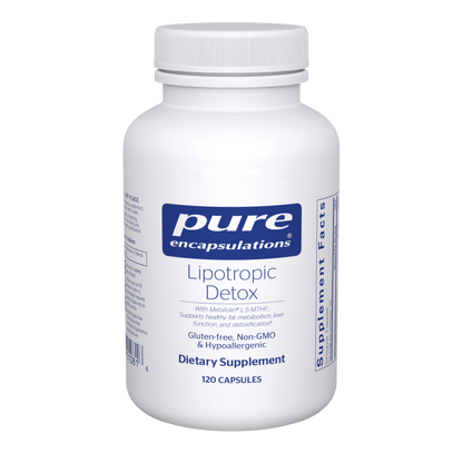Pure Encapsulations Lipotropic Detox 120 Capsules