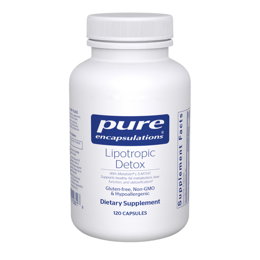Pure Encapsulations Lipotropic Detox 120 Capsules