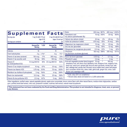 Pure Encapsulations LiquiNutrients 230mL