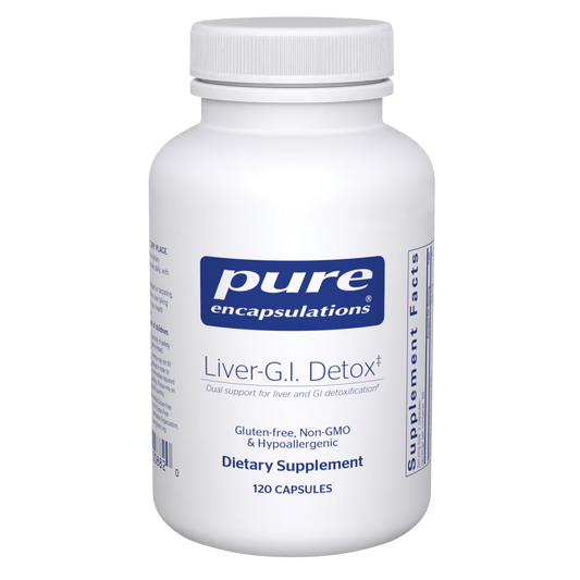 Pure Encapsulations Liver-G.I. Detox 120 Capsules