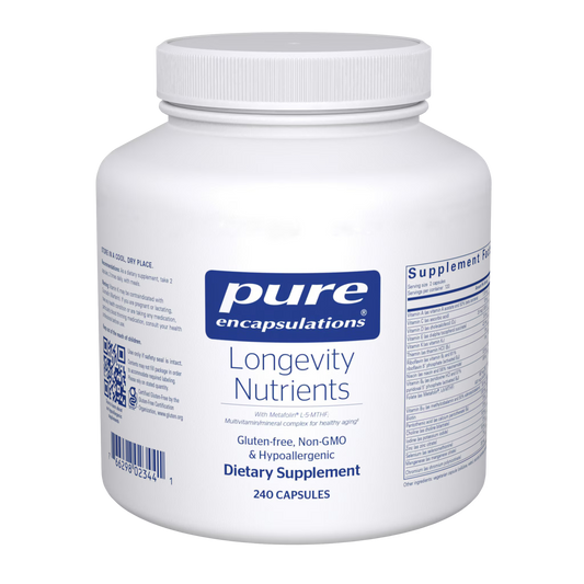 Pure Encapsulations Longevity Nutrients 240 Capsules