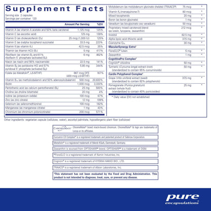 Pure Encapsulations Longevity Nutrients 240 Capsules