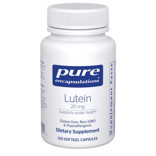 Pure Encapsulations Lutein 20mg 120 Capsules