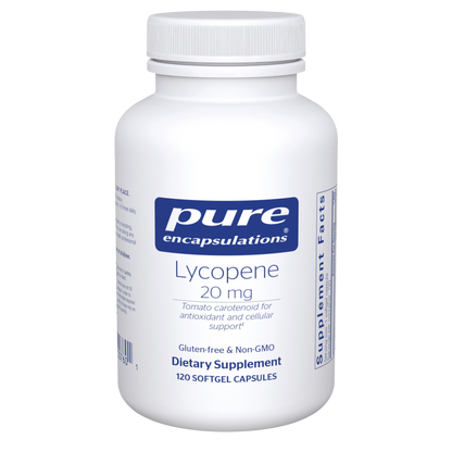 Pure Encapsulations Lycopene 20mg 120 Capsules