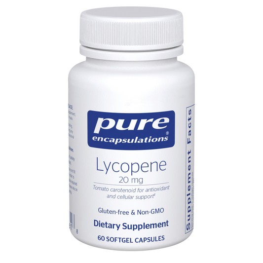 Pure Encapsulations Lycopene 20mg 60 Capsules