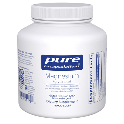 Pure Encapsulations Magnesium Glycinate 180 Capsules