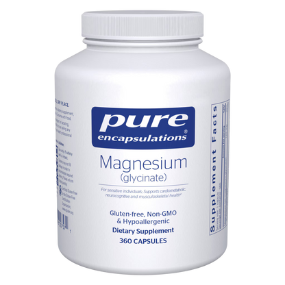 Pure Encapsulations Magnesium Glycinate 360 Capsules