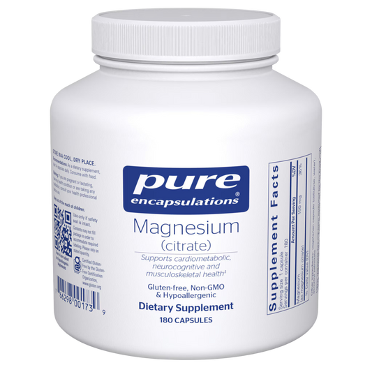 Pure Encapsulations Magnesium (citrate) 180 Capsules