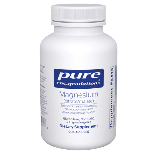 Pure Encapsulations Magnesium (citrate/malate) 90 Capsules