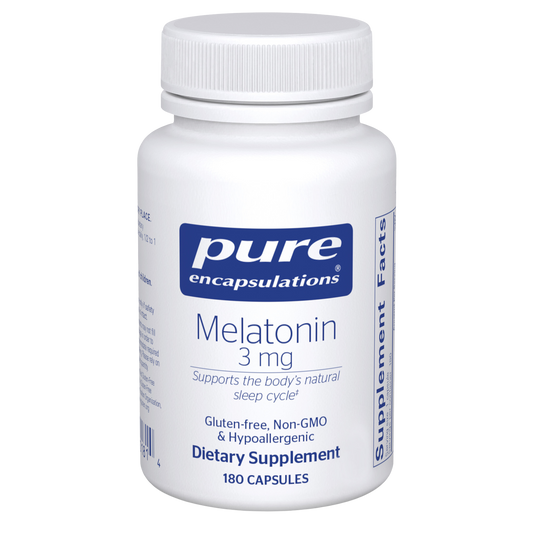 Pure Encapsulations Melatonin 3mg 180 Capsules