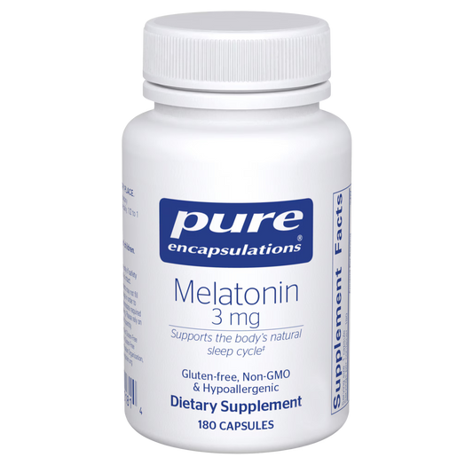 Pure Encapsulations Melatonin 3mg 30 Capsules