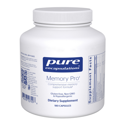 Pure Encapsulations Memory Pro 180 Capsules