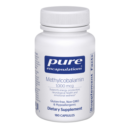 Pure Encapsulations Methylcobalamin 1,000mcg 180 Capsules