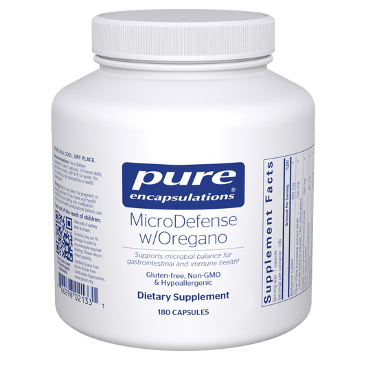 Pure Encapsulations MicroDefense w/ Oregano 90 Capsules
