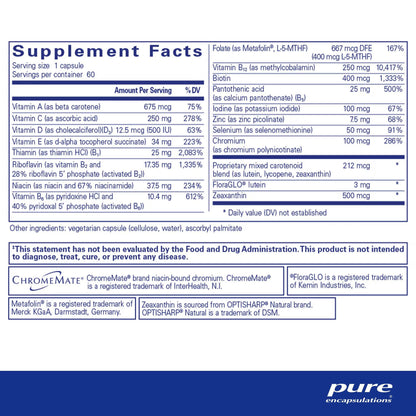 Pure Encapsulations Multi t/d 60 Capsules