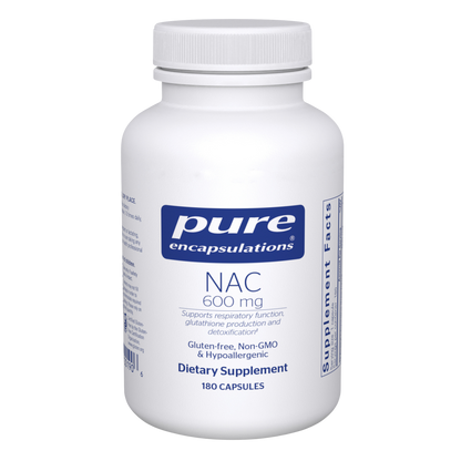 Pure Encapsulations NAC 600mg 180 Capsules