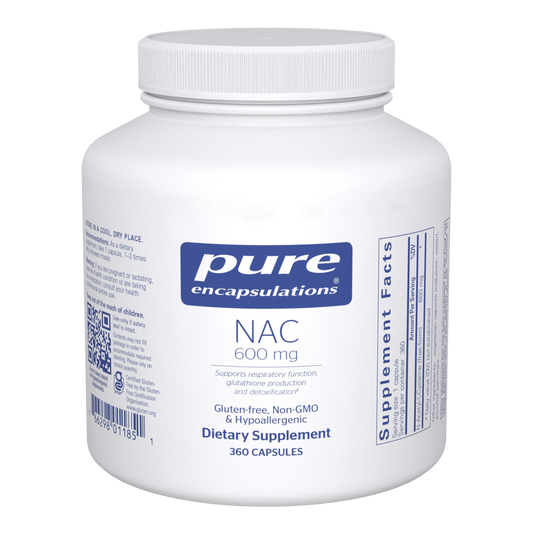 Pure Encapsulations NAC 600mg 360 Capsules